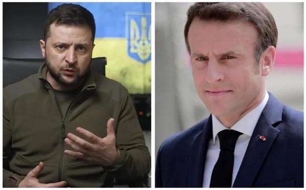 როგორ პასუხობს ზელენსკი მაკრონის განცხადებას, რომ "რუსეთი არ უნდა დამცირდეს" - "არ მესმის ეს რას ნიშნავს? ისინი ჩვენს ხალხს კლავენ!"