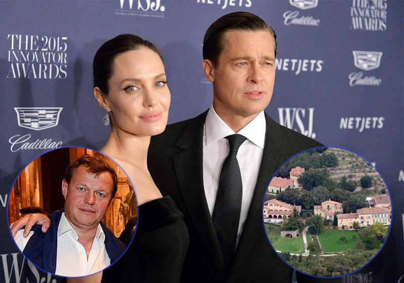 ბრედ პიტი, ანჯელინა ჯოლი და რუსი ოლიგარქი - ყოფილ მეუღლეებს შორის სკანდალური დავა და ვარსკვლავების ქონება, რომელიც რუსი ბიზნესმენის ხელში აღმოჩნდა