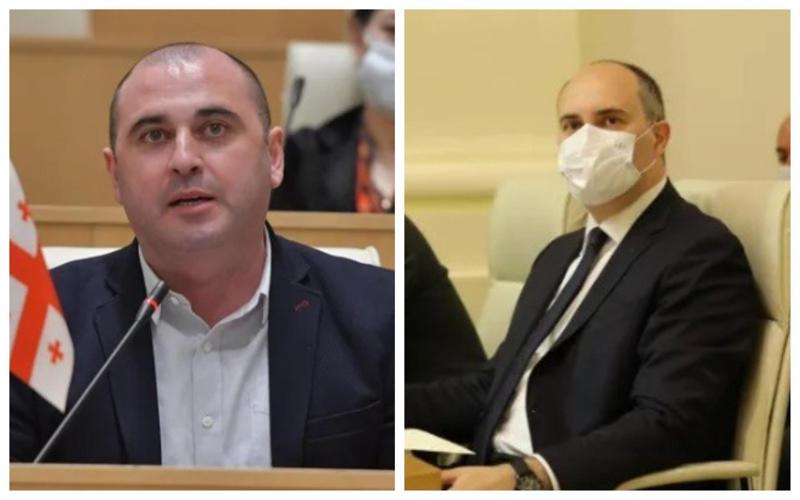 "300-400 ლარად ცხოვრობთ და 5 შვილი გყავთ?! გვატყუებთ ყველას... ეჭვი მაქვს მინიმუმ 1200 ლარიანი პიჯაკი გაცვიათ" - ხაბეიშვილი თავდაცვის მინისტრს