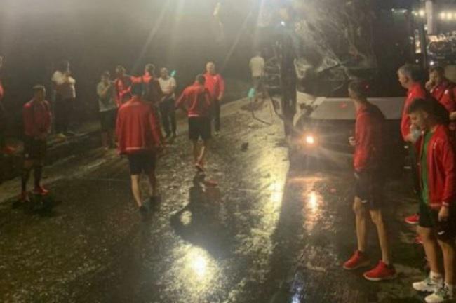 ბულგარეთის ეროვნული ნაკრები, თბილისში ჩასვლის შემდეგ, მძიმე ავარიაში მოყვა, დაშავებულია ერთი ფეხბურთელი - როგორია მისი მდგომარეობა?