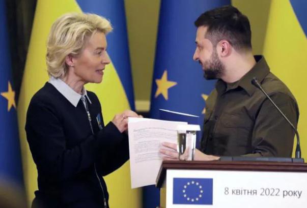 "თქვენ ბევრი გააკეთეთ კანონის უზენაესობის განმტკიცების კუთხით, მაგრამ ჯერ კიდევ საჭიროა რეფორმების გატარება" - ურსულა ფონ დერ ლაიენი ზელენსკის