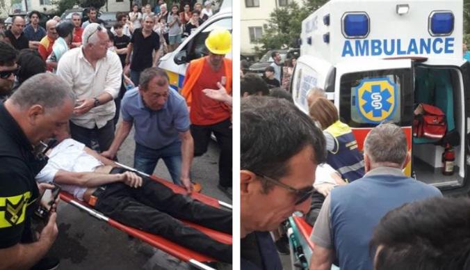 "ხელოვნური სუნთქვის აპარატზეა" - როგორია ბათუმში დაშავებული 20 წლის ბიჭის მდგომარეობა, რომელსაც მშენებარე კორპუსიდან გადმოვარდნილი ნივთი დაეცა