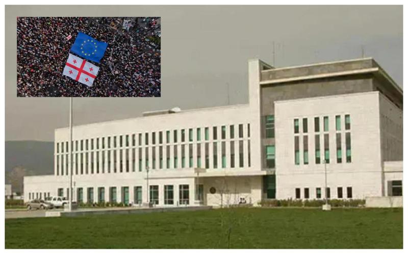 "ჩვენ ქართველი ხალხის გვერდით ვდგავართ" - როგორ ეხმაურება აშშ-ის საელჩო 20 ივნისის აქციას?