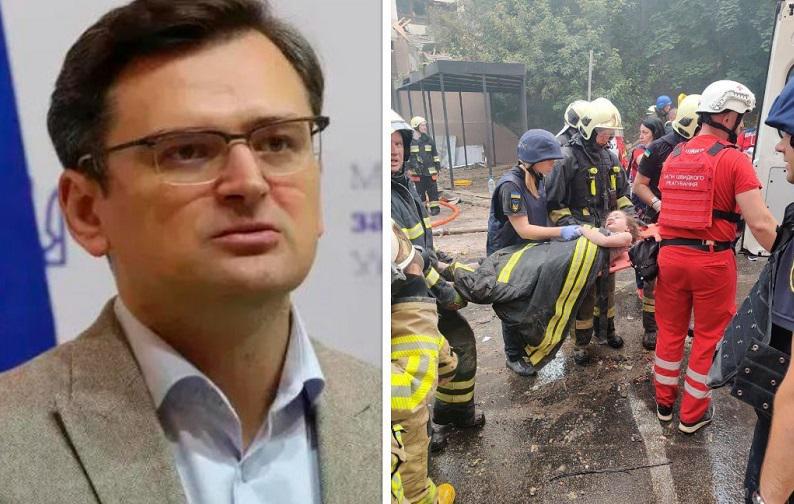 "7 წლის უკრაინელ ბავშვს კიევში მშვიდად ეძინა, სანამ რუსულმა რაკეტამ მისი სახლი არ ააფეთქა" - დმიტრო კულება