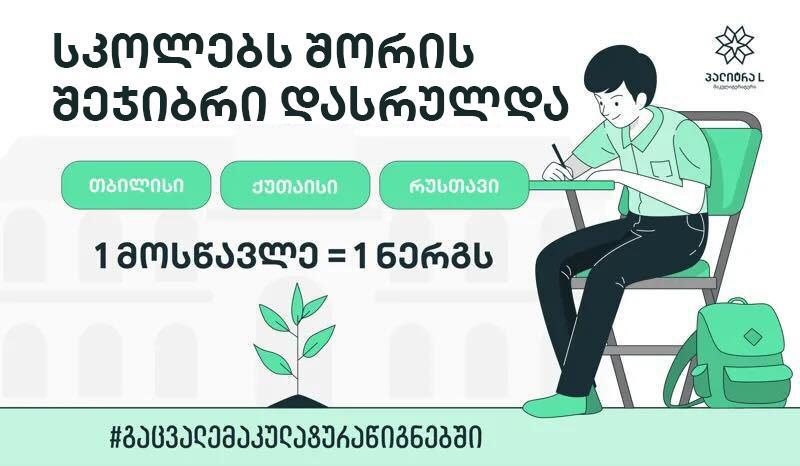 სკოლებს შორის „მაკულიტერატურის“ შეჯიბრი დასრულდა - გამარჯვებულების ვინაობა ცნობილია