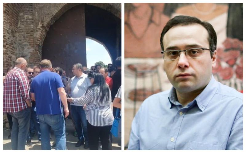 "ოცნება" მაგიდებს აყირავებს... თელავშიც ცალსახად დავალება იყო - ჩავედით მწერალი, ყოფილი მინისტრი, მსახიობი და რა საჭირო იყო ეს ისტერიკა?" - ბუღაძე