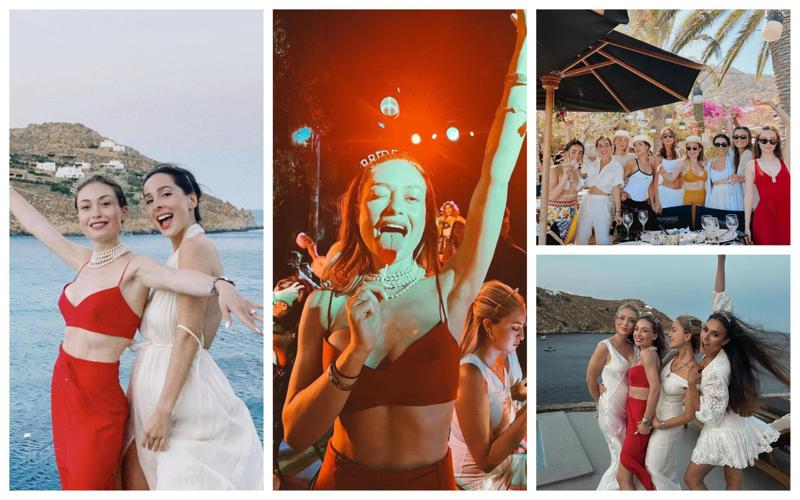 ქართველი მილიონერის ქალიშვილის წინასაქორწინო წვეულება კუნძულ მიკონოსზე - ანი ფხაკაძის თავბრუდამხვევი გართობა მეგობრებთან ერთად