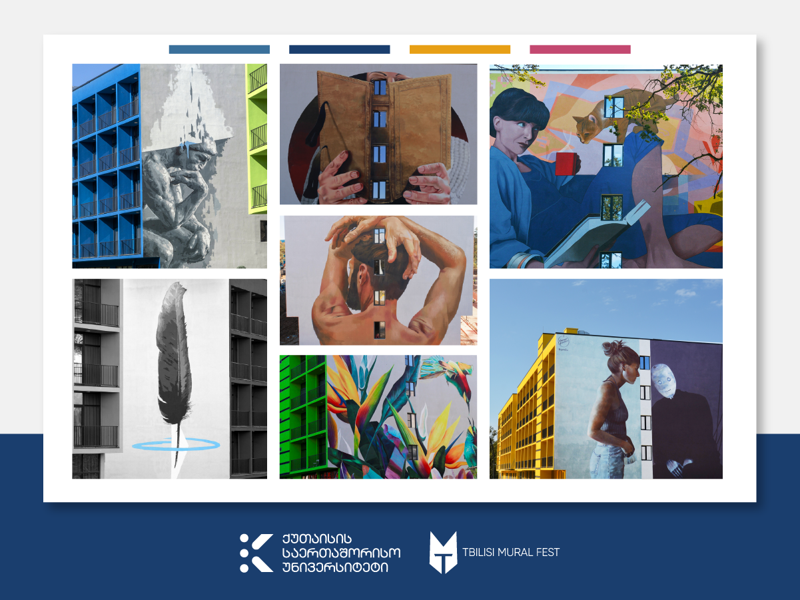 KIU-ს მიურალები სტრიტ არტის მსოფლიო რუკაზეა