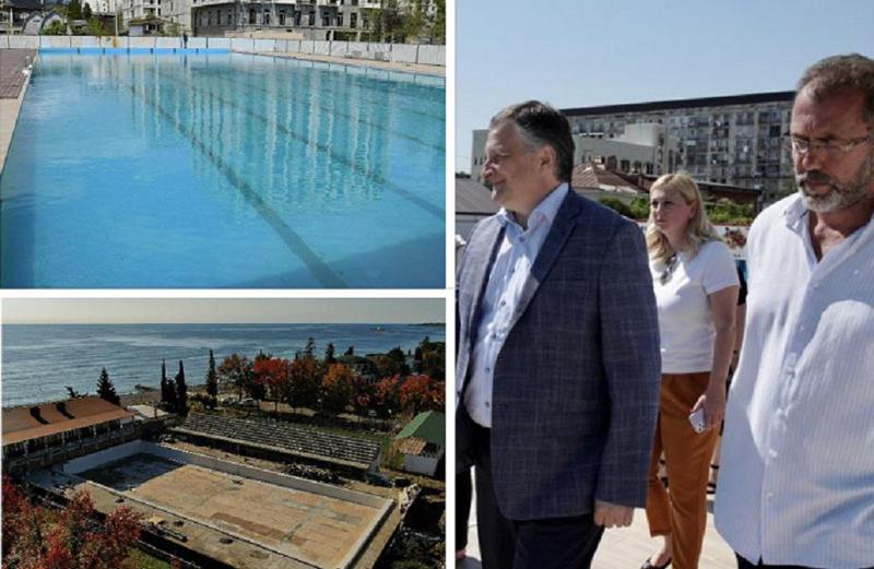 სოხუმში ოლიმპიური აუზი აღადგინეს, თუმცა კაცები და ქალები ერთდროულად ვერ ისარგებლებენ - მათ აუზზე მისასვლელად სხვადასხვა დღეები დაუწესეს