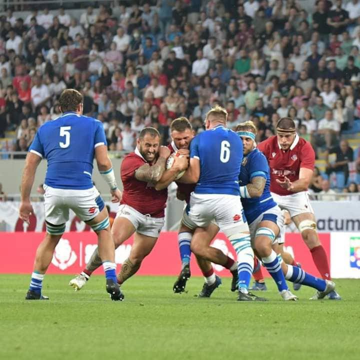 ისტორიული გამარჯვება - "ბორჯღალოსნებმა" იტალიის ნაკრები დიდი უპირატესობით დაამარცხეს