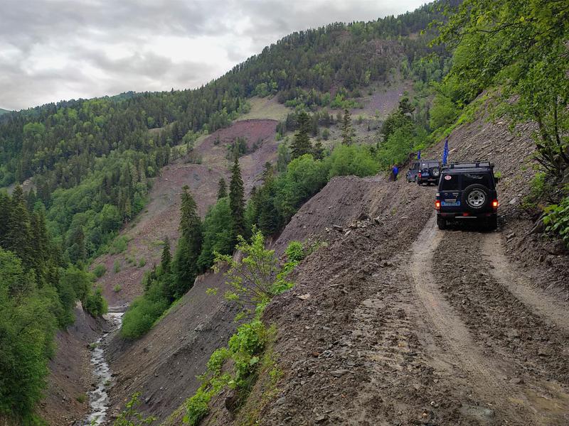 ევროპარლამენტარები საოკუპაციო ხაზთან (ფოტოები, ვიდეო)