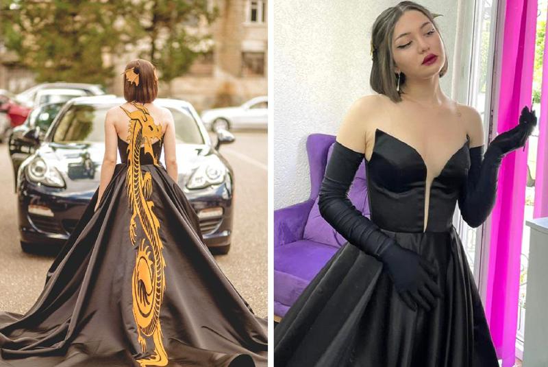 "მისი ბედნიერი სახე არასოდეს დამავიწყდება" - აფხაზეთში მცხოვრები გოგონას საბანკეტო კაბა, რომელსაც სოციალურ ქსელში განიხილავენ: რას ჰყვება დიზაინერი?