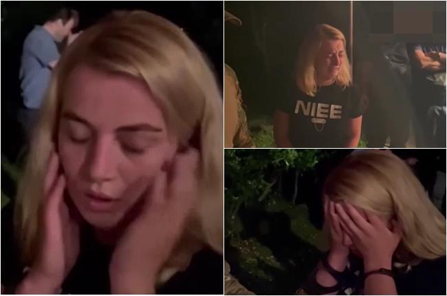 მძიმე კადრები გალიდან, სადაც აფხაზეთის საოკუპაციო რეჟიმის წარმომადგენლებმა, ჯაშუშობის ბრალდებით, ქრისტინე თაკალანძე დააკავეს