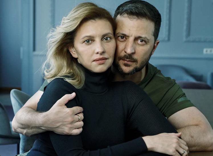 "მენატრებოდნენ, მათთან ჩახუტება მინდოდა" - მამაცი გულები უკრაინიდან - უკრაინის პრეზიდენტი და პირველი ლედი Vogue-ს ობიექტივში (ფოტოები)