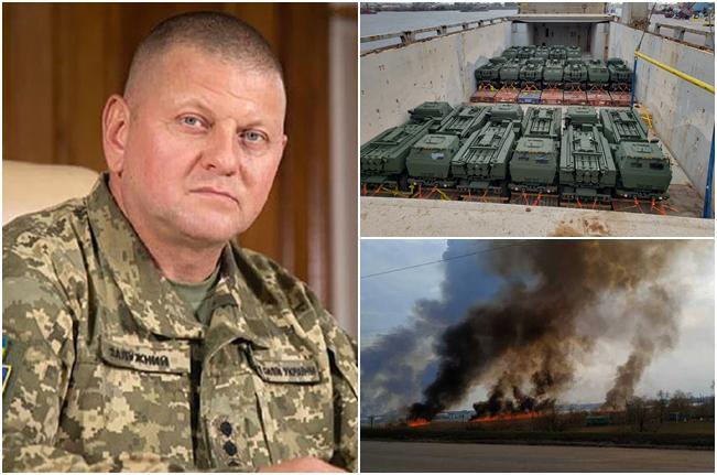 საარტილერიო დუელი ხერსონისთვის, უკრაინელების აფეთქებული საწყობები და ხიდები, ოკუპანტის სარაკეტო შეტევები დონეცკზე - რა ხდება უკრაინაში: რას ამბობს ზალუჟნი ამერიკულ "ჰაიმარსებზე"