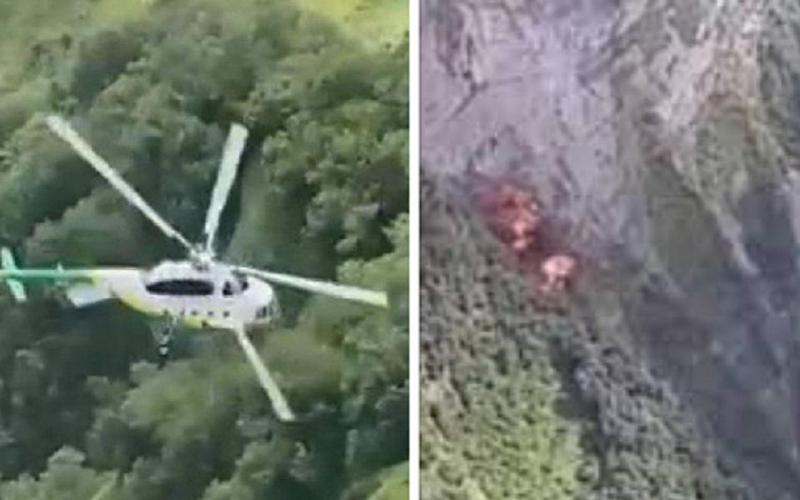 "ვერტმფრენის ბორტზე 8 ადამიანი იმყოფებოდა" - შსს გუდაურში მომხდარ ტრაგედიაზე განცხადებას ავრცელებს