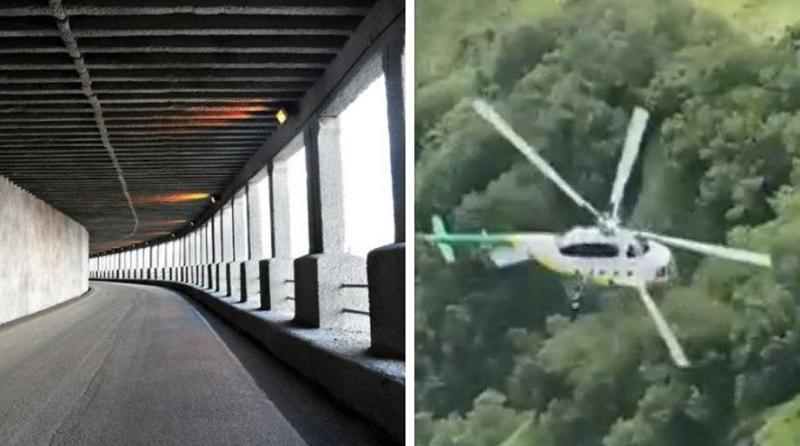 მცხეთა–სტეფანწმინდა–ლარსის გარკვეულ მონაკვეთზე, სამაშველო ვერტმფრენის ჩამოვარდნის გამო, ავტოტრანსპორტის მოძრაობა დროებით აკრძალულია