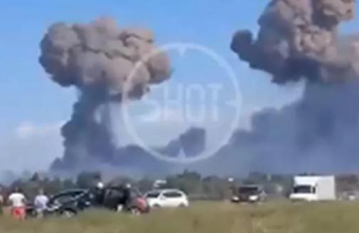 ყირიმში აფეთქება მოხდა აეროდრომზე, რომელიც რუსეთის სამხედრო ავიაციისთვის გამოიყენება