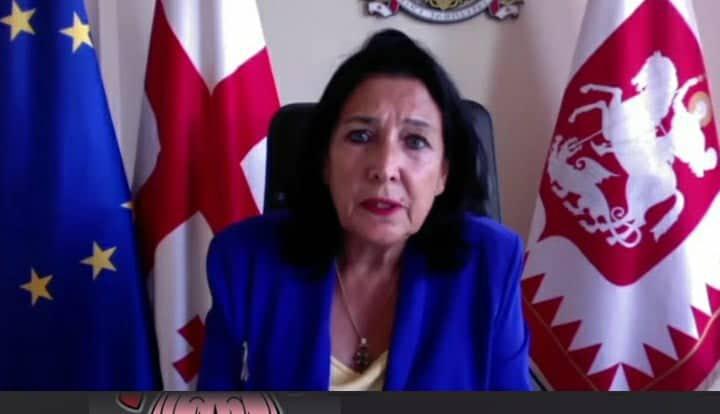 "ყირიმი უკრაინაა! ქართველების სახელით, მინდა გამოვხატო მტკიცე რწმენა, რომ თქვენ ამ ბრძოლას გამარჯვებით დაასრულებთ" - სალომე ზურაბიშვილი "ყირიმის პლატფორმის“ სამიტზე