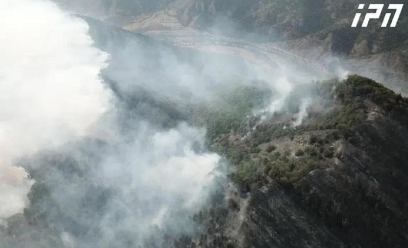 ხანძრის სხვადასხვა სირთულის კერა ჯერ კიდევ ფიქსირდება - როგორია ვითარება ბორჯომში, სადაც ტყის ხანძარს ებრძვიან