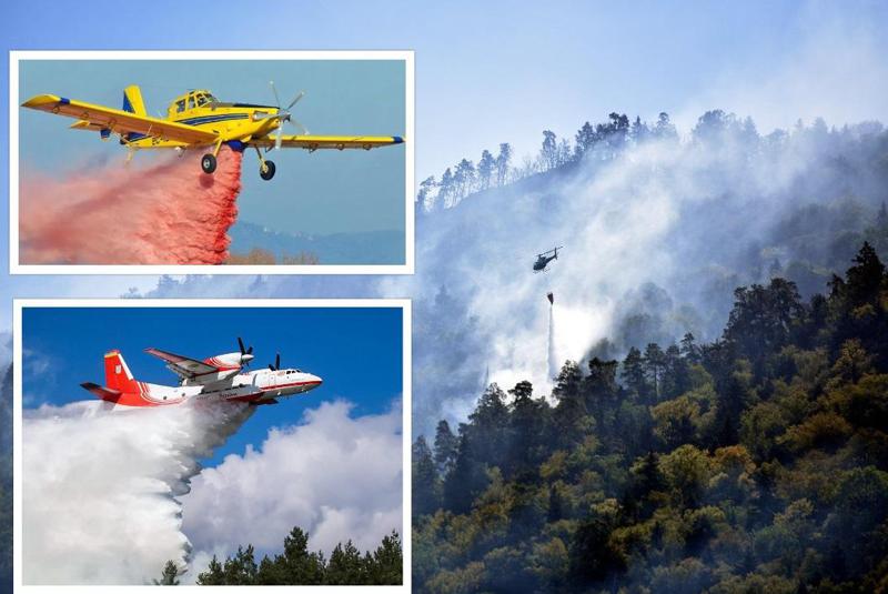 როგორ გვეხმარებიან თურქული "ცეცხლისმკვლელი" და "საჰაერო ტრაქტორი" ბორჯომის ტყის ხანძრების ჩაქრობაში...