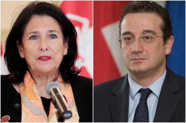 "დავით ბაქრაძის გაეროში ელჩად დანიშვნის მიუხედავად, სალომე ზურაბიშვილს მისი დანიშვნა მიზანშეწონილად არ მიაჩნია" - პრეზიდენტის ადმინისტრაცია