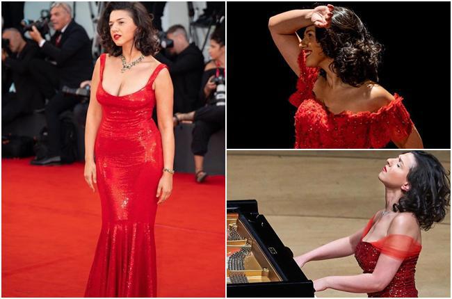 ხატია ბუნიათიშვილის წითელი კაბები - "მისი გამოჩენა სექსუალური ვიზუალით ყოველთვის შთამბეჭდავია..."