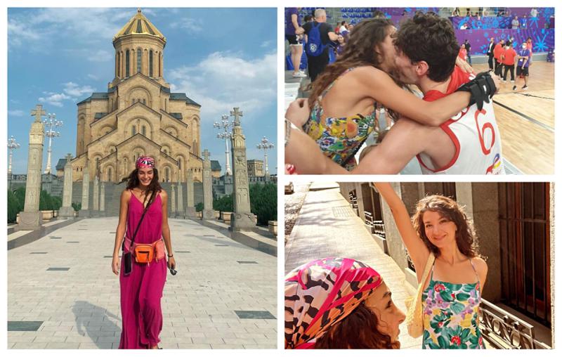 "სამებაში სანთლები დაანთო, ფანებთან ფოტოები გადაიღო...“ - რას წერენ ცნობილი თურქი მსახიობის შესახებ, რომელიც ქმართან ერთად თბილისშია - ებრუ შაჰინი ფოტოებს სამების ტაძრიდან აქვეყნებს