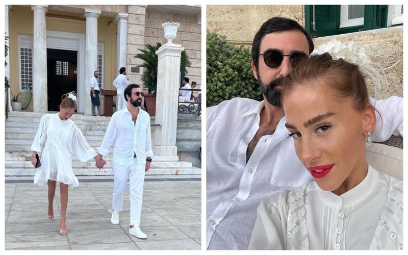 ნინი ქარსელაძე მეუღლის ფოტოებს აქვეყნებს - წყვილი საბერძნეთში მეგობრის ქორწილს ესტუმრა