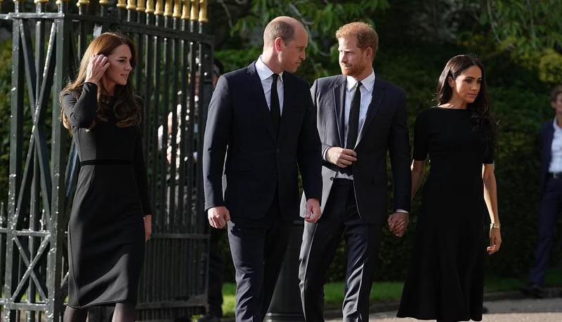 "ყინულმა დნობა დაიწყო..." - ჰარი და მეგანი უინძორების სასახლეში მივიდნენ: როგორ დახვდნენ მეამბოხე პრინცსა და მის მეუღლეს ადგილზე შეკრებილები? (ფოტო/ვიდეო)