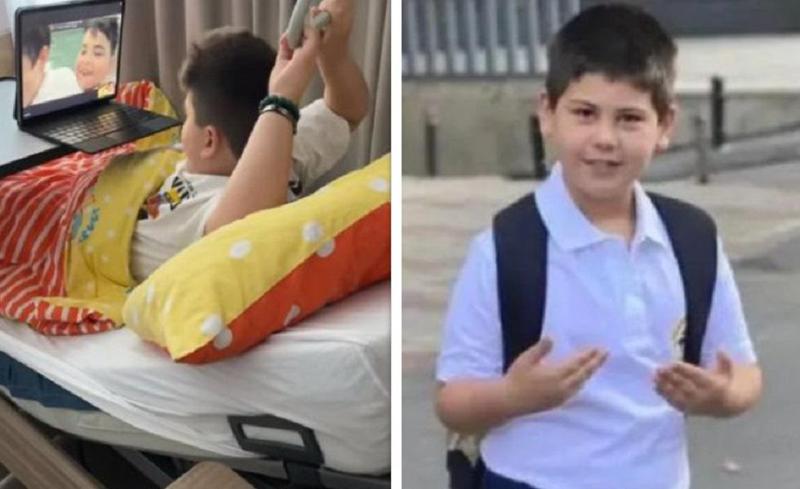 კლასელებისა და პატარა დათის ონლაინ შეხვედრა და ბავშვების გულწრფელი ემოციები - დათი ქოქრაშვილის დედა ბიჭუნას გულშემატკივრებს ახალ კადრებს უზიარებს