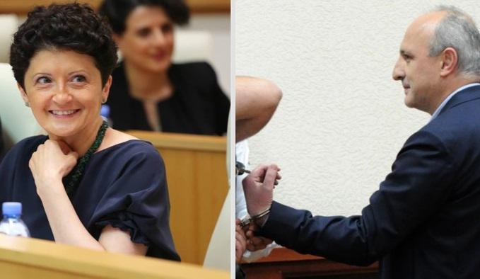 "მგონი, ვაჩვენე, როგორ ვეპყრობი პატიმრებს - რაც მე ვანო მერაბიშვილის ქუთუთოზე მიდარდია..." - თეა წულუკიანი