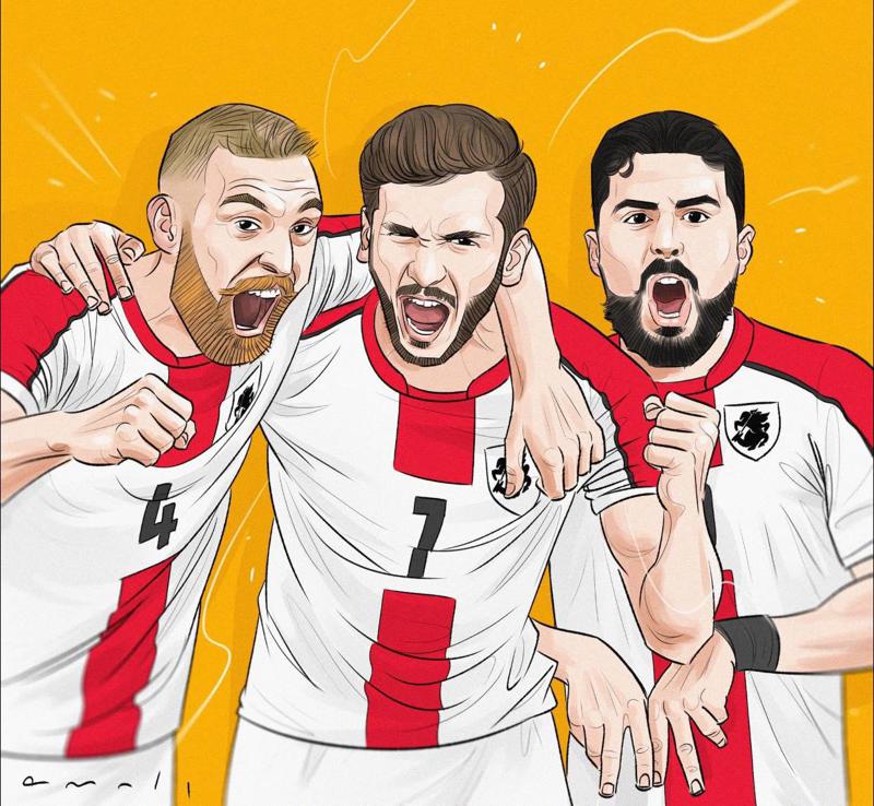 საქართველოს ნაკრებმა ჩრდილოეთ მაკედონია დაამარაცხა და "ერთა ლიგის" B დივიზიონში გადავიდა