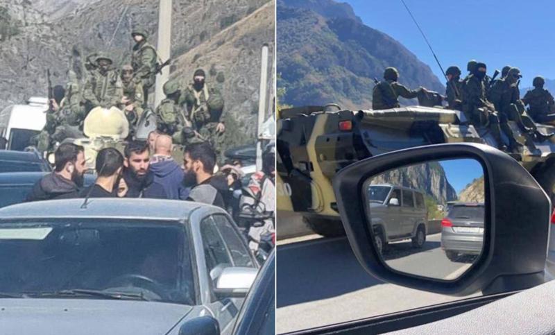 რატომ გამოჩნდნენ ზემო ლარსის სასაზღვრო-გამშვებ პუნქტთან რუსი სამხედროები და ჯავშანტექნიკა  - რას აცხადებს ეფ-ეს-ბეს წარმომადგენელი?