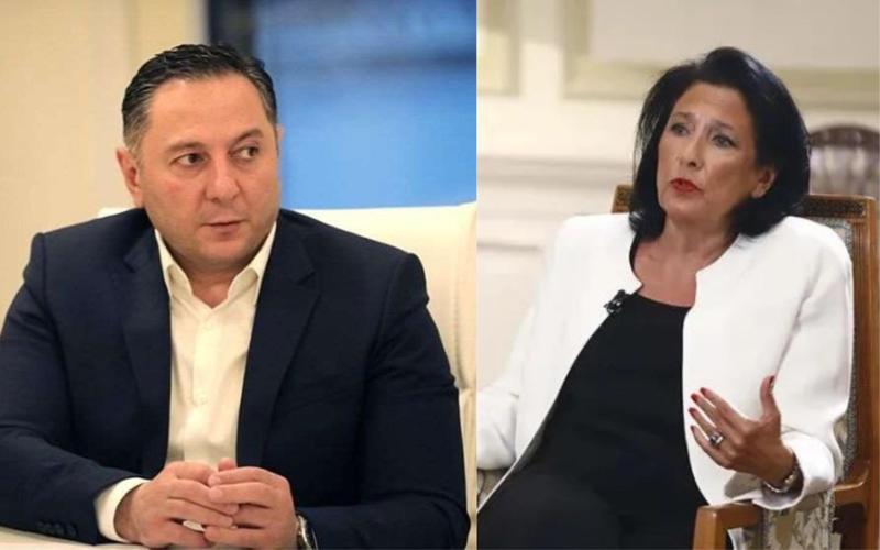 რაზე ისაუბრეს შეხვედრისას სალომე ზურაბიშვილმა და ვახტანგ გომელაურმა -  პრეზიდენტის ადმინისტრაცია ინფორმაციას ავრცელებს