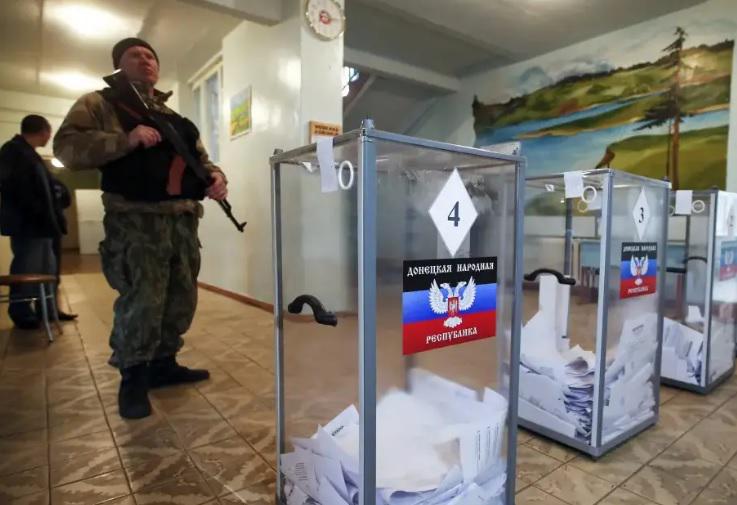 საოკუპაციო რეჟიმმა უკრაინის ოთხ ოლქში ჩატარებული ე.წ. რეფერენდუმის შედეგები გამოაცხადა - "რუსეთის მიერ მსოფლიოს თვალწინ ჩადენილი ფარსი"