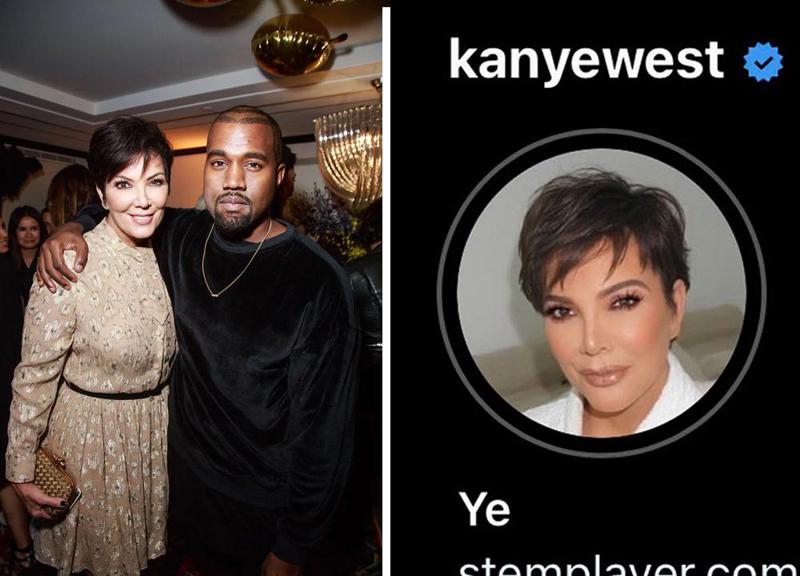 ქანიე უესტმა "ინსტაგრამის" პროფილის ფოტოდ ყოფილი სიდედრის სურათი ატვირთა