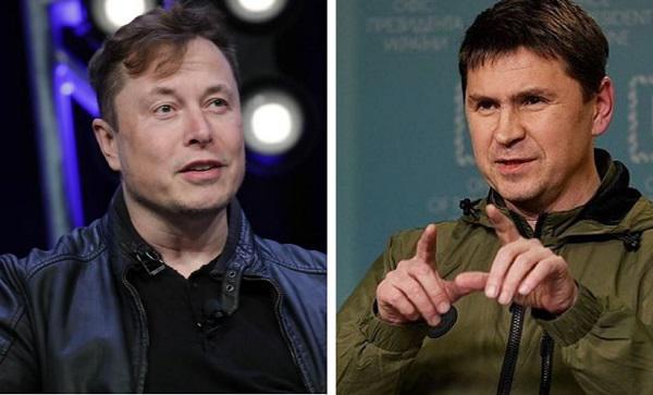 ილონ მასკი "ტვიტერზე“ უკრაინის შესახებ გამოკითხვას ატარებს, რასაც მიხაილო პოდოლიაკი პასუხობს და თავის მხრივ,  გამოკითხვის საკუთარ ვერსიას აქვეყნებს