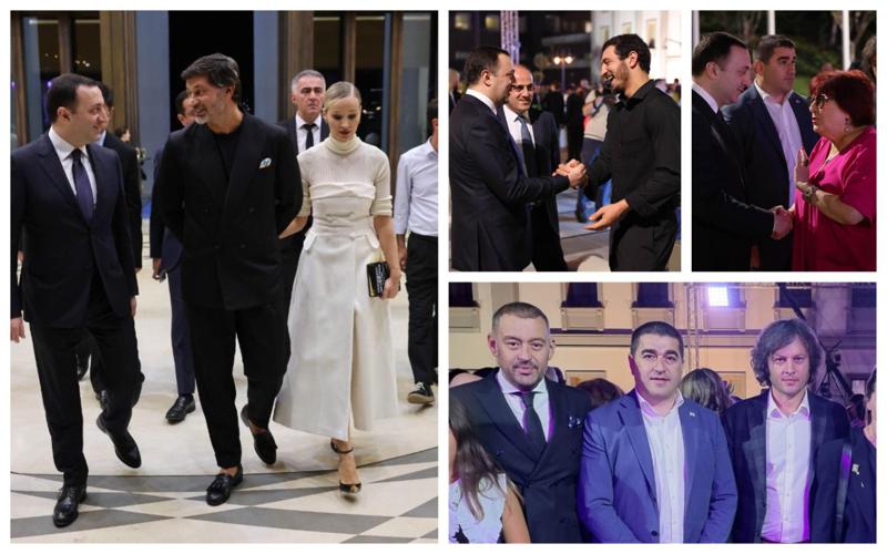 როგორ გამოიყურებოდა ანუკი არეშიძე საპატიო თბილისელების დაჯილდოებაზე - პოლიტიკოსებისა და ცნობილი სახეების ფოტოები ცერემონიიდან
