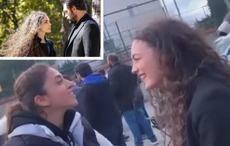 "მე შენ მიყვარხარ" - ნანუკა სტამბოლიშვილმა გადამღები ჯგუფის წევრს ქართულად საუბარი ასწავლა - რა ვიდეო ვრცელდება თურქული სერიალის გადასაღები მოედნიდან