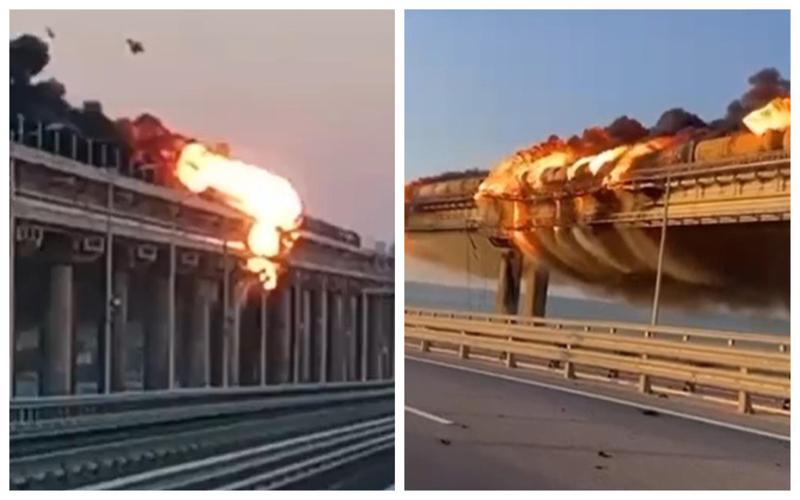 "ყირიმის ხიდზე აფეთქებული სატვირთო მანქანა არასოდეს ყოფილა ბულგარეთის ტერიტორიაზე" - ბულგარეთის მთავრობა