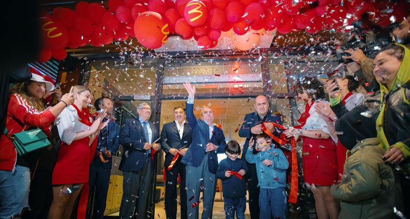 თბილისში „მაკდონალდსის“ კიდევ ერთი ახალი რესტორანი გაიხსნა