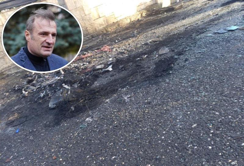 გვიან ღამით წალენჯიხის მუნიციპალიტეტის მერის მანქანა დაიწვა - ეჭვობენ, რომ ცეცხლი განზრახ გააჩინეს