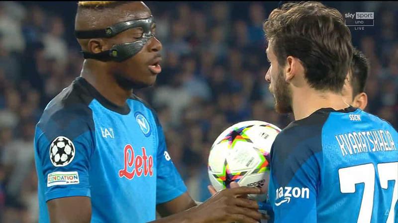 "კვარაცხელია შესანიშნავი ბიჭია, მომდევნო წლებში ის ოქროს ბურთს მოიგებს" - ვიქტორ ოსიმენი