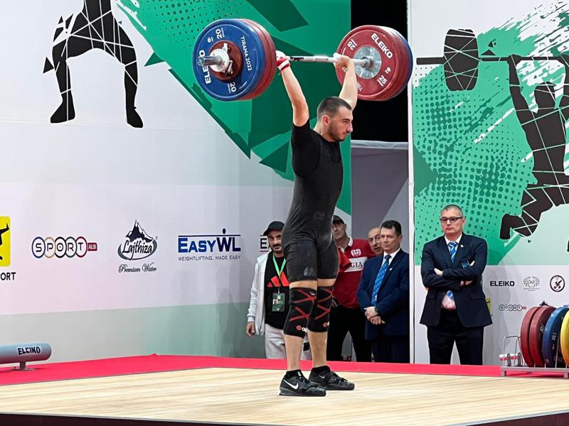 ძალოსანი კახი ასანიძე ევროპის ჩემპიონია - პირველი ოქროს მედლები ალბანეთიდან