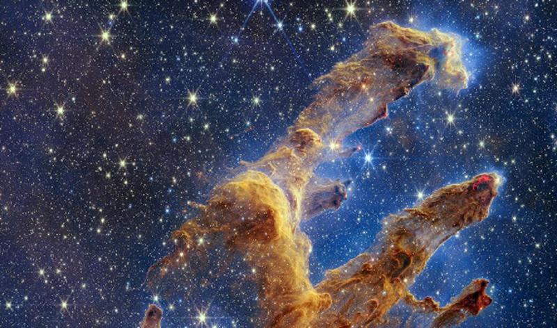 "შემოქმედების სვეტები" - ჯეიმს ვების ტელესკოპით გადაღებული კიდევ ერთი შთამბეჭდავი ფოტო