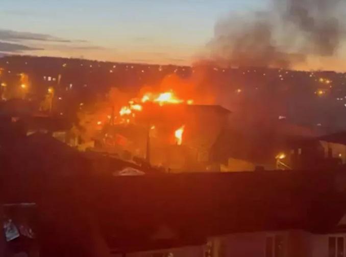 ციმბირში, ქალაქ ირკუტსკში რუსული სამხედრო თვითმფრინავი საცხოვრებელ კორპუსს შეეჯახა