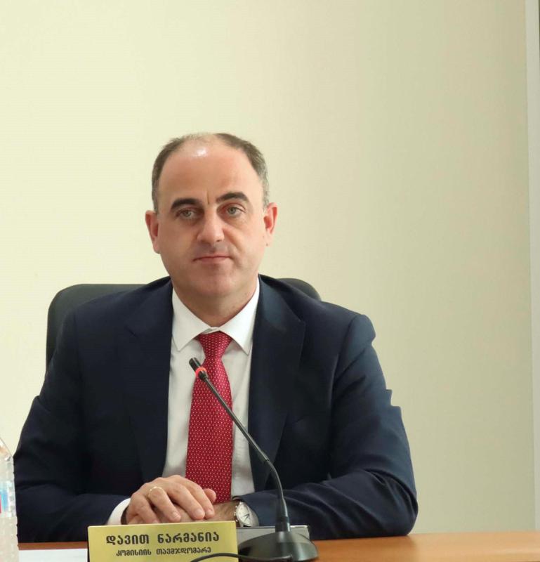 სემეკის წევრებმა დავით ნარმანია თავმჯდომარის პოზიციაზე მეორე ვადით აირჩიეს