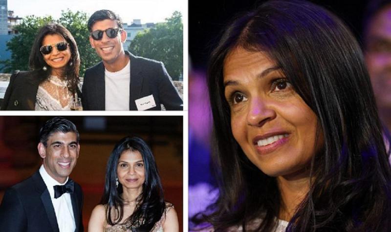 ბრიტანეთის "პირველი ქალი", მილიარდერის მემკვიდრე და საგადასახადო სკანდალი - ვინ არის რიში სუნაკის ცოლი, რომლის მამასაც "ინდოეთის ბილ გეითსს" უწოდებენ