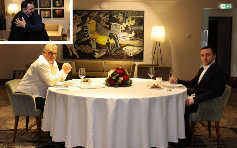 ვიქტორ ორბანისა და ირაკლი ღარიბაშვილის შეხვედრა - რა ფოტოებს აქვეყნებს მთავრობის ადმინისტრაცია